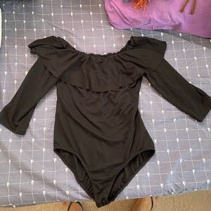 Black leotard